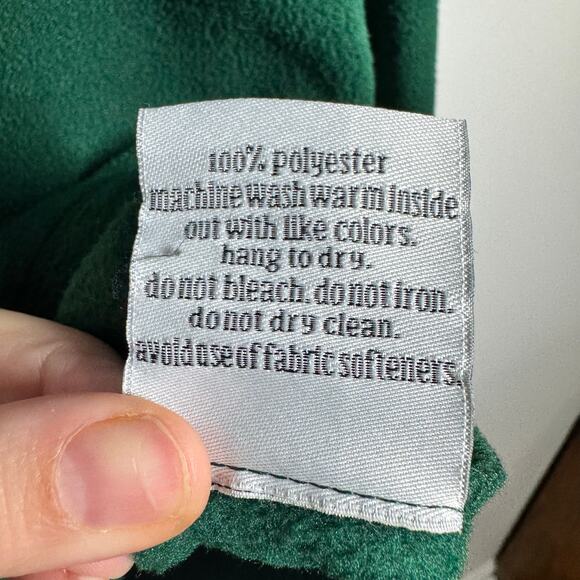 Dudley Stephens Vello Fleece Park Slope Turtleneck Women S Emerald Green Holiday - Picture 5 of 10